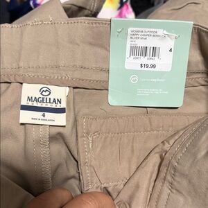 Magellan Outdoors Tan Camper Shorts or school uniform